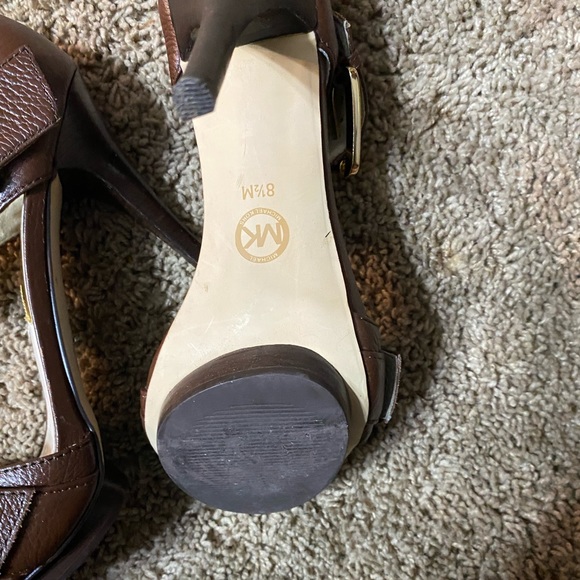 Michael Kors Faith Ankle Strap Dress Sandals 8.5M - Picture 2 of 4